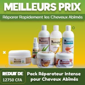 Pack Réparateur Intense pour Cheveux Abîmés