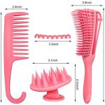 Hair Wash Comb Set