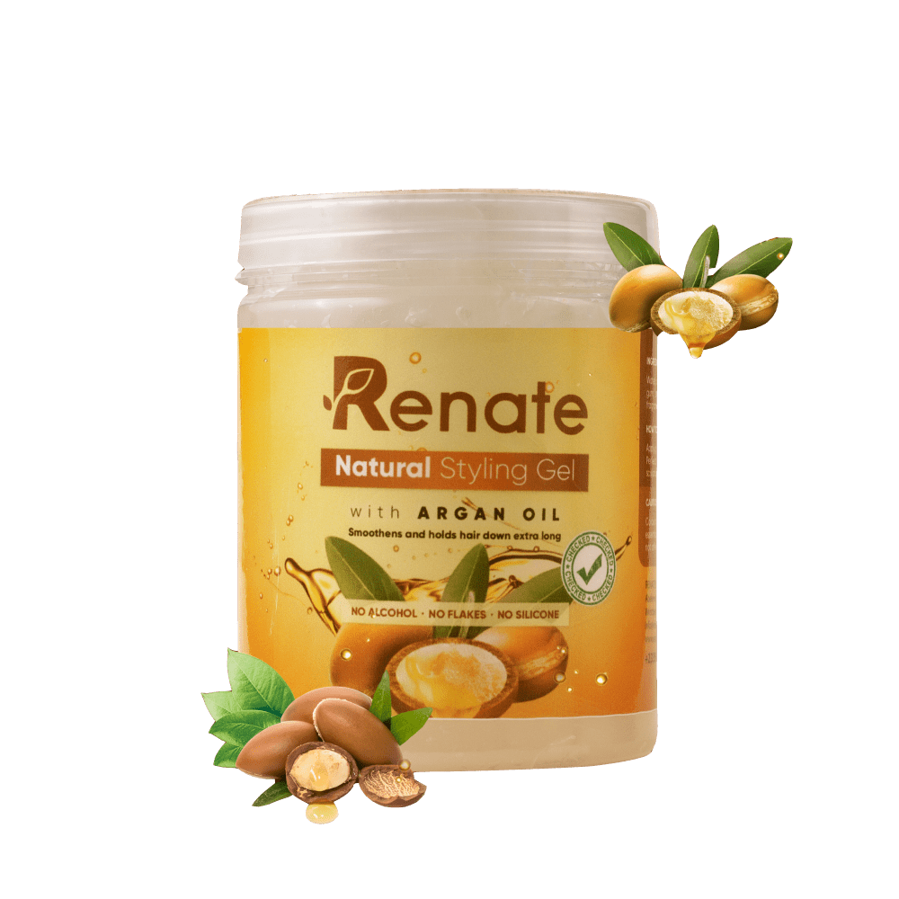 Renate Natural Hair Styling Gel - 500ml - Perfect Hold For Natural &  Relaxed Hair