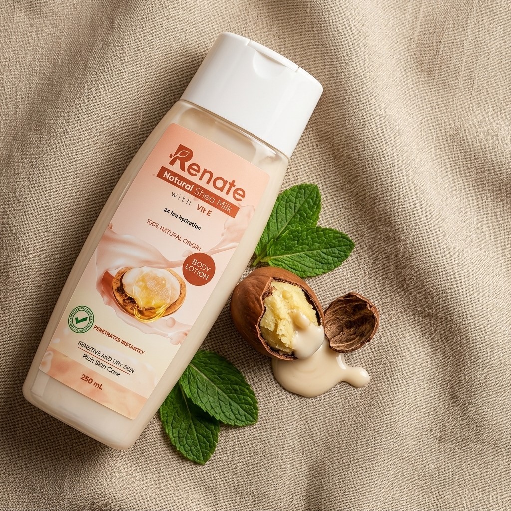 Renate Natural Shea Body Milk Lotion Renate Body Lotion