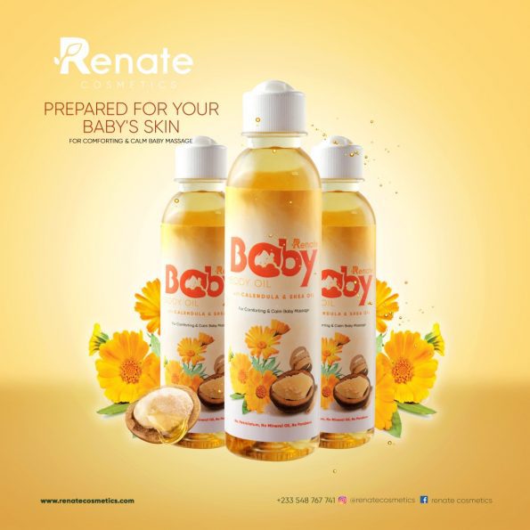 Renate Baby Body Massage Oil