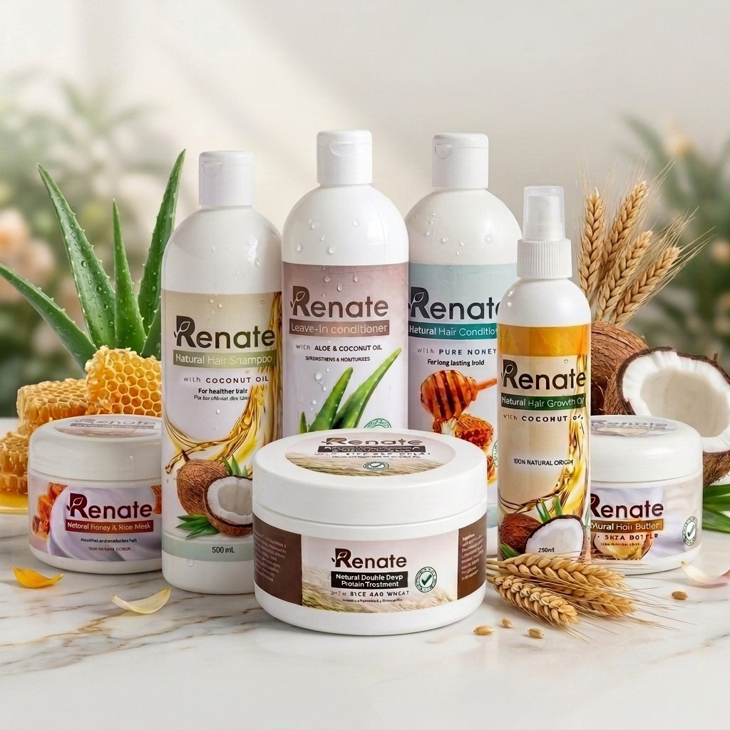 Damaged Hair Repair & Growth Kit - Renate 7-in-1 Hair Repair kit
