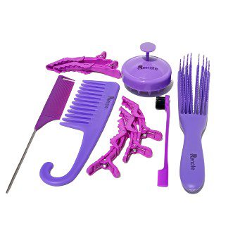 Renate Hair Care and Styling Set - 10-Piece Hair Essentials Collection