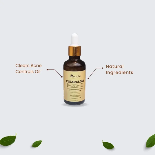 Clear Glow Facial Serum by Renate Cosmetics