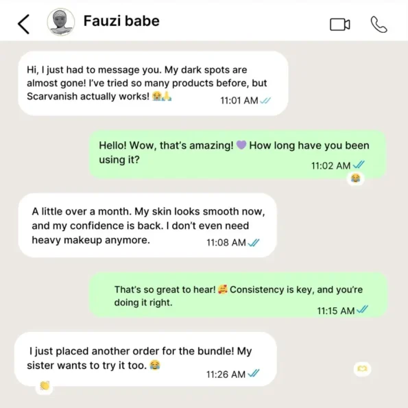 Scarvanish Reviews - Fauzi Babe