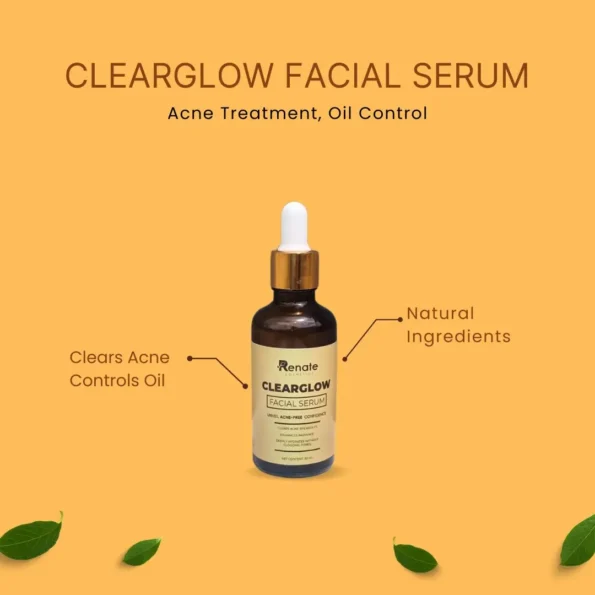 ClearGlow salicylic acid serum for pimples and oily skin