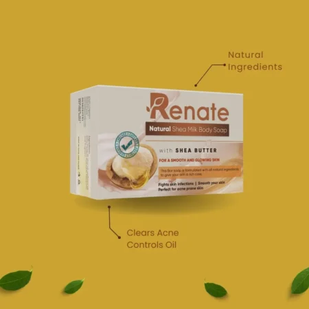 Renate Shea Milk Soap bar for pimples and stretch marks