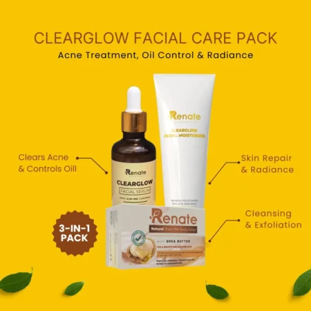 facial care for pimples or acne treatment cream