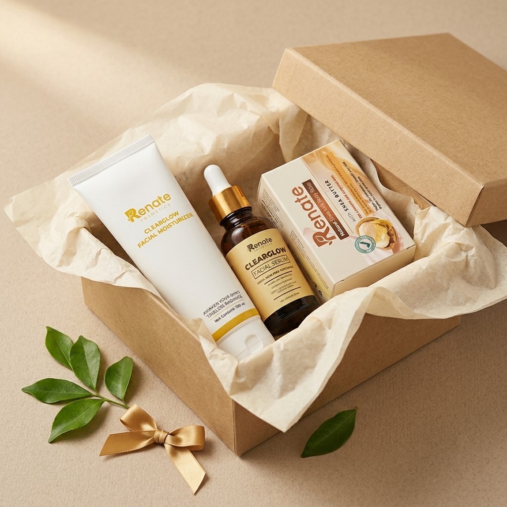 Renate Facial Kit for glowing skin Facial care products gift