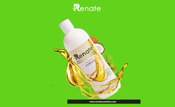 Renate Cosmetics moisturizing shampoo bottle suitable for both natural and relaxed hair