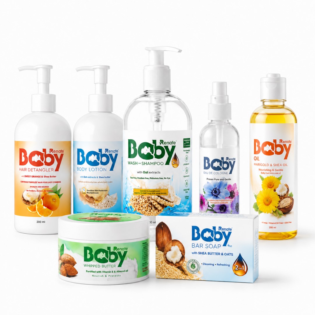 Renate Baby 7-in-1 Hair Products Set Renate Baby Hair & Skincare Pack 7-in-1
