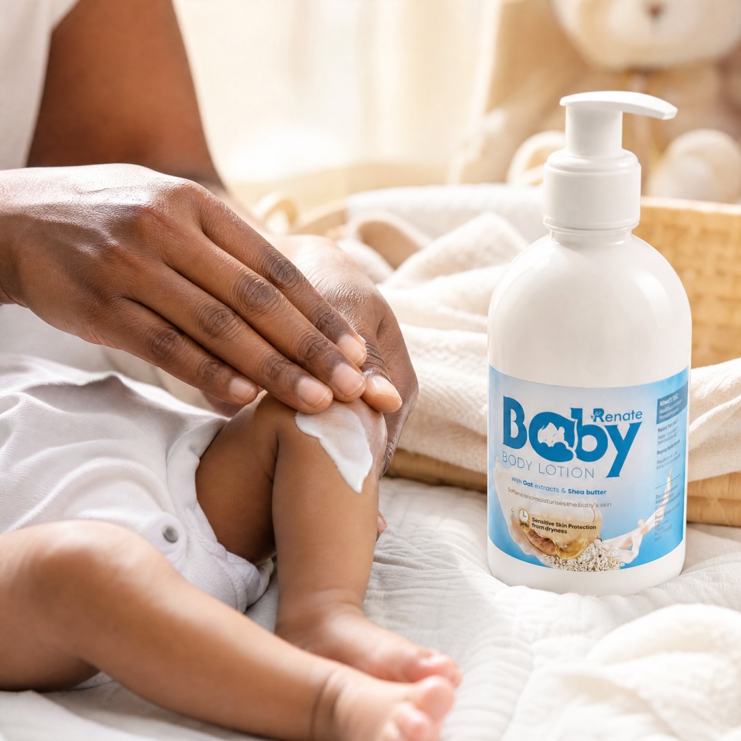 Renate Baby Lotion Application Renate Baby Lotion application
