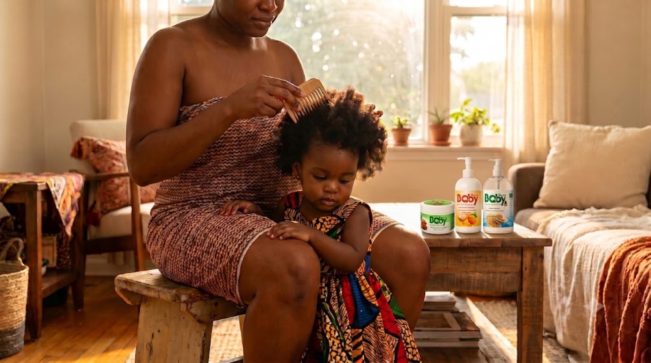 Detangle Baby Hair Naturally