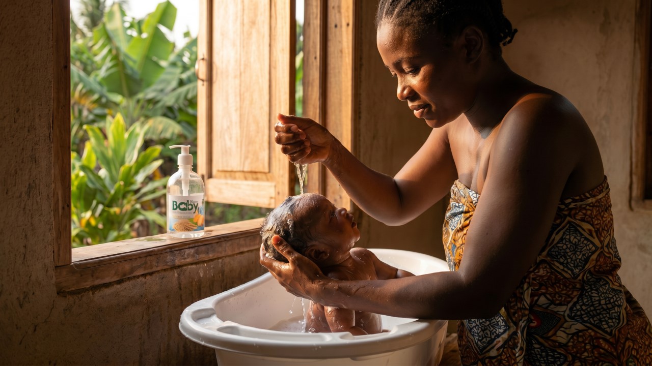 Natural Baby Shampoo vs Regular Shampoo: What Every Ghanaian Mum Needs to Know 1 Natural Baby Shampoo Benefits